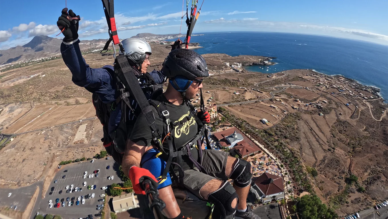 Tandem-Paragliding-Flüge